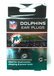 NFL Ear Plugs - Miami Dolphins Foam Ear Plugs with NFL Team Colors and Imprints (NRR 32) (6 Pairs)