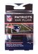 NFL Ear Plugs - New England Patriots Foam Ear Plugs with NFL Team Colors and Imprints (NRR 32) (6 Pairs)