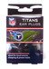 NFL Ear Plugs - Tennessee Titans Foam Ear Plugs with NFL Team Colors and Imprints (6 Pairs)