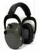 Pro Tac SC Gold Police and Military Electronic Ear Muffs Lithium Battery, OD Green (NRR 25)