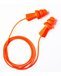 Tasco Tri-Grip Reusable Ear Plugs Corded (NRR 27) (Box of 100 Pairs)