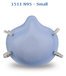 Moldex 1510, 1511, 1512, 1513, 1517 N95 Disposable HealthCare Respirator and Surgical Mask with Non-Latex Straps (N95) (Case of 160 Masks)