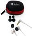 Got Ears? Snappy In-Ear Isolation Earphones for use with Custom Musician Earplugs or Fat Tips