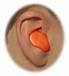 Mack's Hot Orange Snore Mufflers Silicone Putty Ear Plugs (NRR 22) (Pack of 6 Pairs)