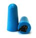 NFL Ear Plugs - Carolina Panthers Foam Ear Plugs with NFL Team Colors and Imprints (NRR 32) (6 Pairs)