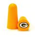 NFL Ear Plugs - Green Bay Packers Foam Ear Plugs with NFL Team Colors and Imprints (NRR 32) (6 Pairs)