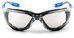 3M Virtua CCS Protective Eyewear 11874-00000-20 with Foam Gasket, I/O Mir Anti-Fog Lens (Glasses + One Pair UltraFit Corded Ear Plugs)