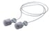 3M Pistonz P1401 NASCAR Piston-Shaped No-Roll Foam Ear Plugs - Corded (NRR 29)