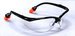 PlugsSafety® Anti-Fog Safety Eyewear with Hearing Protection - DuraFoam™ (NRR 30)