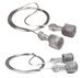 3M Pistonz P1401 NASCAR Piston-Shaped No-Roll Foam Ear Plugs - Corded (NRR 29)