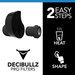 Decibullz DIY Custom Professional High Fidelity Ear Plugs (SNR 17)