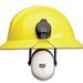 Howard Leight by Honeywell Intruder Cap Mount White Ear Muffs for North Wide/Full-Brim Hard Hats (NRR 24)
