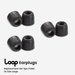 Loop Replacement Foam Ear Tips - 3 Pairs