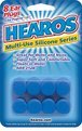 Hearos Earplugs Multi-Use FLOATING! Silicone Ear Plugs (NRR 21) (Pack of 4 Pairs)
