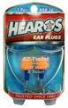 Hearos 5521 EZ Twist UF Corded No-Roll Foam Ear Plugs (NRR 30) (1 Pair w/ Case)