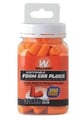 Walker GSM Disposable Foam Ear Plugs (NRR 32) (Bottle of 50 Pairs)