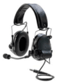 MT17H682FB-49 3M Peltor Dual Comm ComTac III w/Split Audio and Single Downlead ACH/MICH Helmet Compatible Two-Way Radio Headset, NATO Wired (Headset Only)