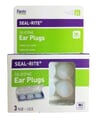 Flents Seal-Rite/Sila-Flex Moldable Silicone Swimming Ear Plugs (NRR 21) (Pack of 3 Pairs)